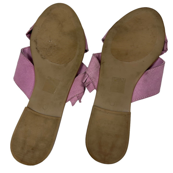 Rebels Daray Lilac Slide Sandals Size 10 - Picture 5 of 6